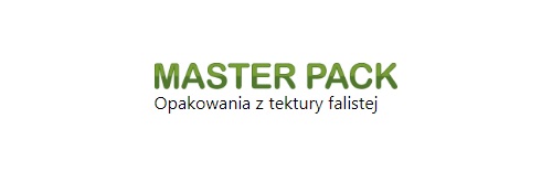 Strona www Opakowania kartonowe Master Pack